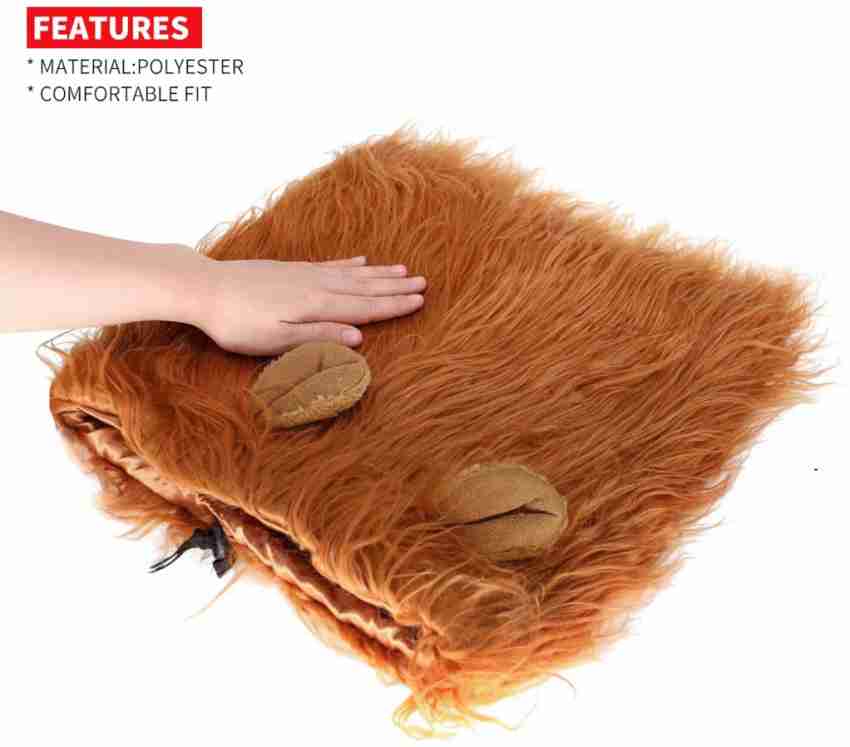 Brown Bear Luxury Shag Faux Fur