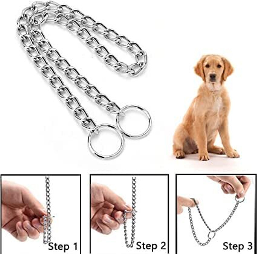 Choke chain leash store