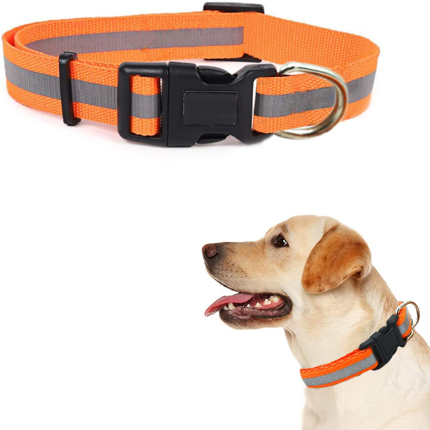 Sage Square Reflective dog Collar Colorful Release Buckle Training Reflective Strip Dog Cat Show Collar Price in India Buy Sage Square Reflective dog Collar Colorful Release Buckle Training Reflective...