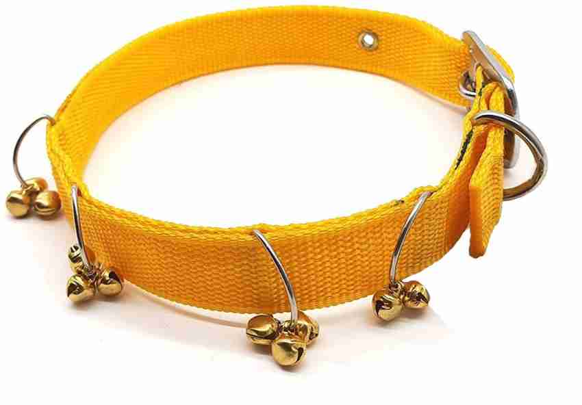 Litvibes Cat collar with bell,Kitten and small dogs soft adjustable collar,safe,solid  and protection breakaway for cats and puppies,cute kitty neckband with Paw  print Cat Choke Chain Collar Price in India - Buy