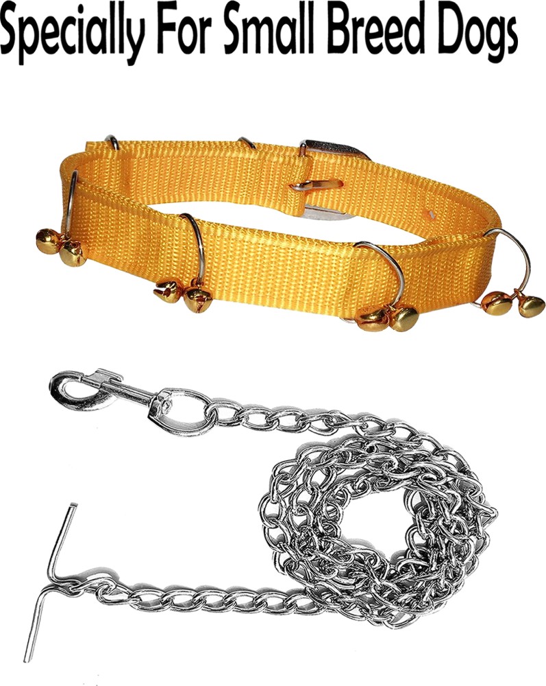 Dog collar sale chain and nylon