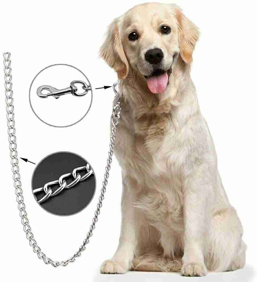 Choke chain outlet collar leash