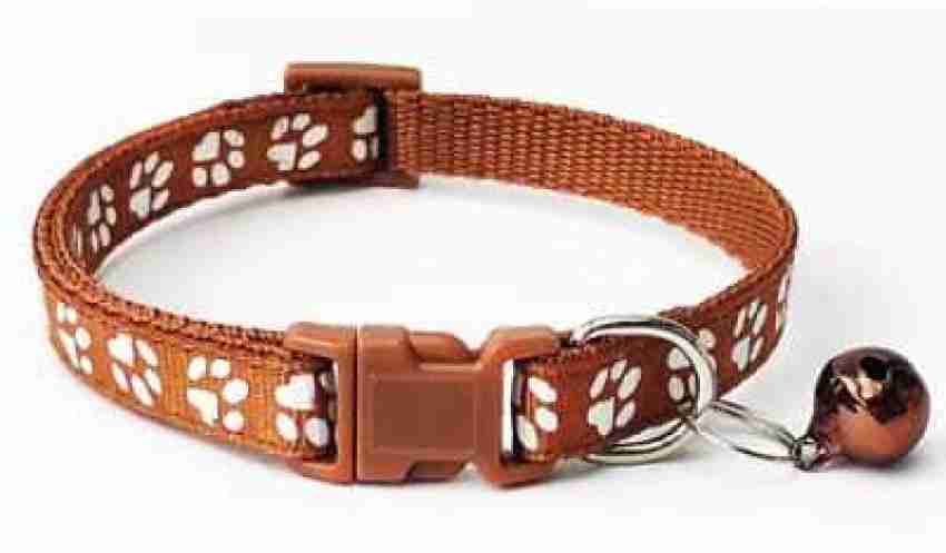 Lv. life Cute Flocking Dog Cat Bell Collar Kitten India