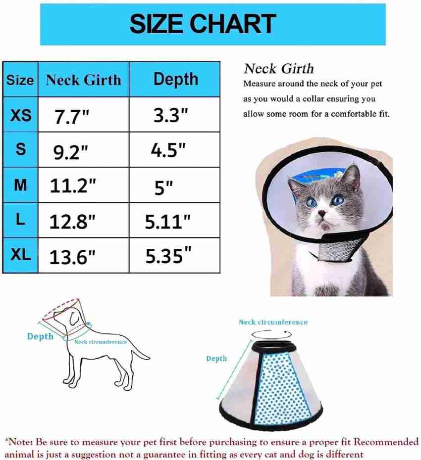 Cat collar outlet for after surgery