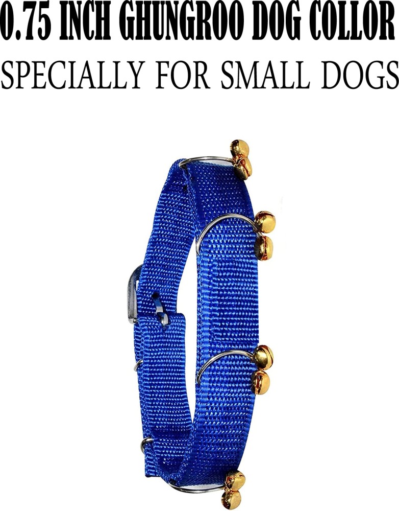 WROSHLER ADJUSTABLE NYLON 0.75 INCH SMALL GHUNGROO DOG COLLAR Dog Everyday Collar  Price in India - Buy WROSHLER ADJUSTABLE NYLON 0.75 INCH SMALL GHUNGROO DOG  COLLAR Dog Everyday Collar online at