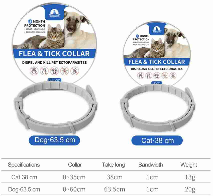 BNF Removes Flea and Tick Collar for Dogs and Puppies Prevention
