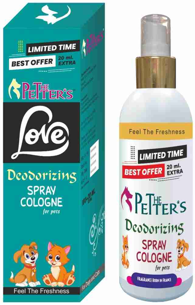 Homemade deodorizer top spray for dogs
