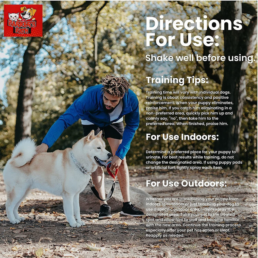 Pet corrector store spray instructions