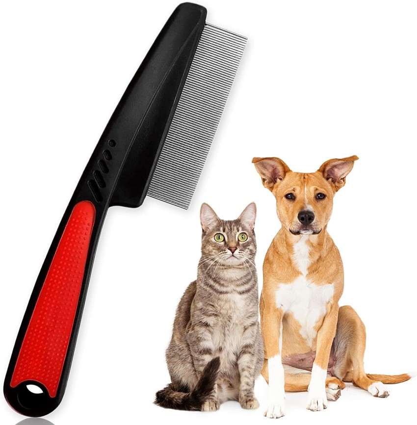 W9 Pet Products Stainless Steel Fine Tooth Comb Flea Comb for Pets Dog Long Short Hair Red Black Basic Comb for Dog Price in India Buy W9 Pet Products Stainless Steel Fine Tooth