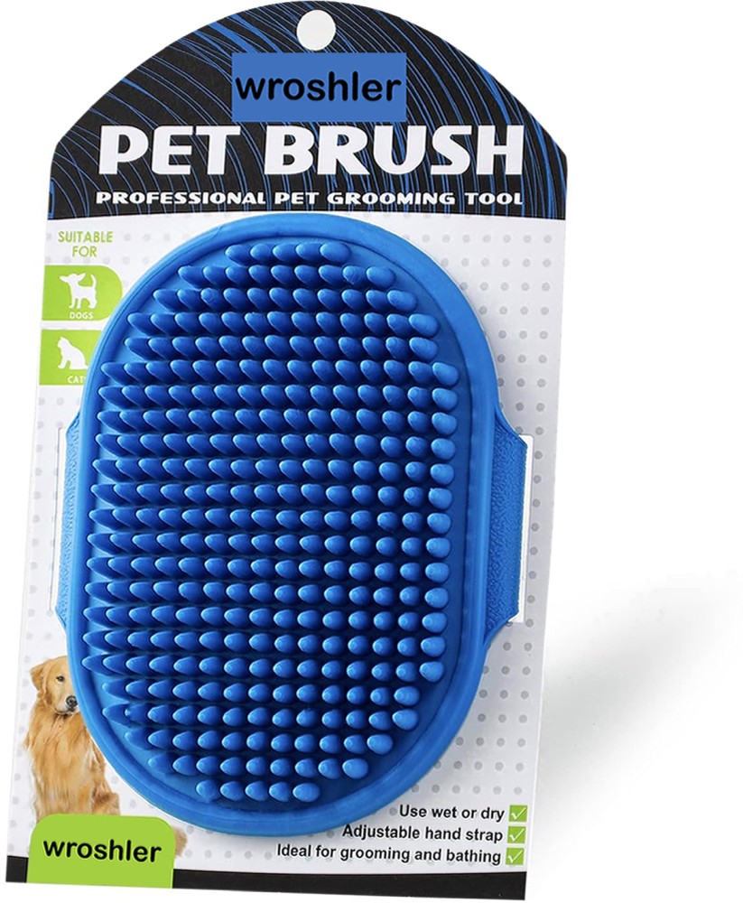 Hand brush clearance for dogs