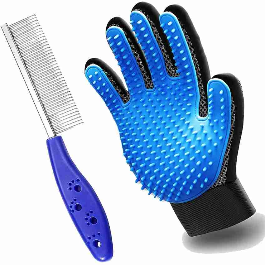 Hand glove shop brush for dogs