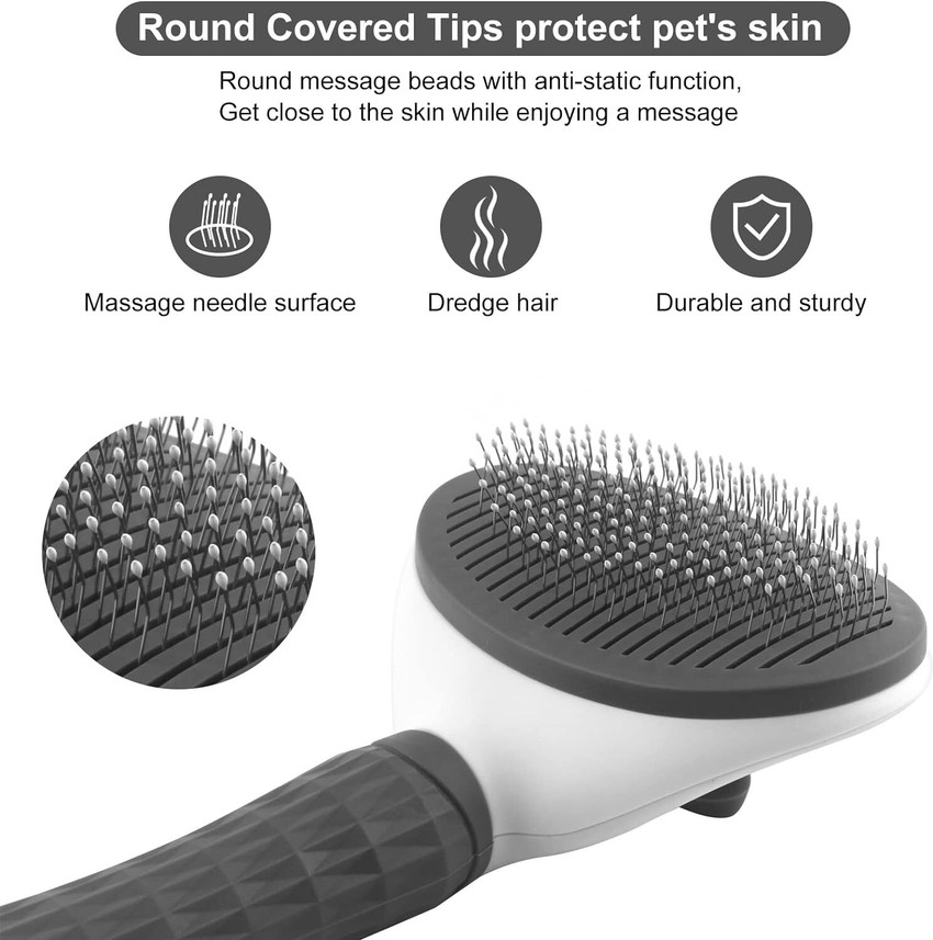 TrendKart Pet Grooming Slicker Hair Brush Comb For Dogs Cats