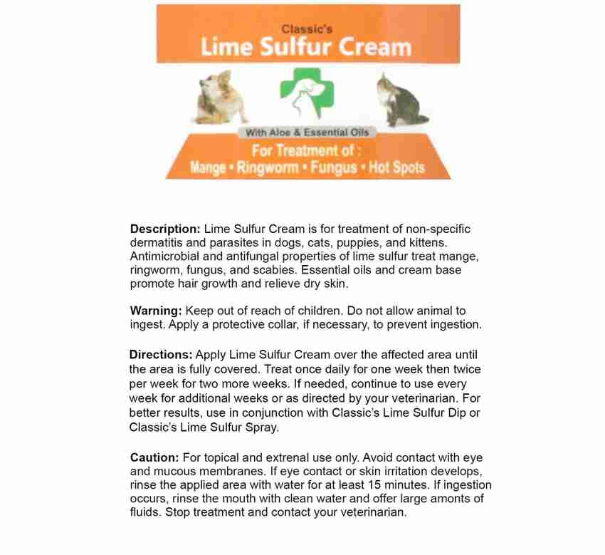 Healthy Paw Life Lime Sulfur Pet Skin Cream For Itchy and Dry Skin Pet Conditioner Price in India Buy Healthy Paw Life Lime Sulfur Pet Skin Cream For Itchy and Dry