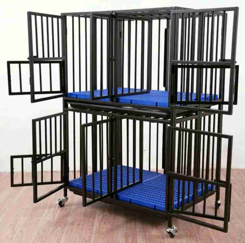 Double decker dog crate hotsell