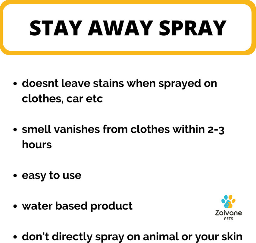 Get away dog repellent top