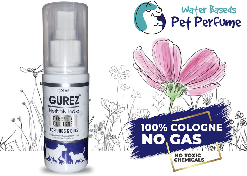 Gurez Eternity Pet Cologne Spray Dog Cat For All Breeds Keeps