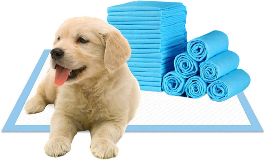 Disposable dog crate pads top