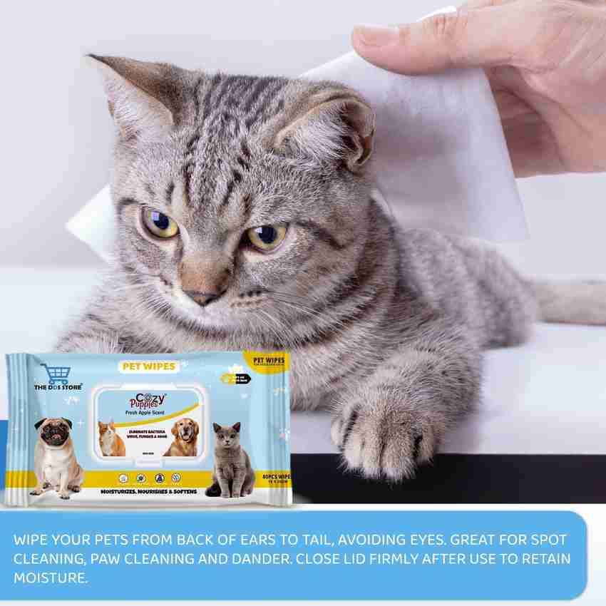 HIZU pet Wipes pet cat and Dog Wet Wipes Clean tears Pet Ear Eye Wipes Price in India Buy HIZU pet Wipes pet cat and Dog Wet Wipes Clean tears Pet Ear Eye Wipes online