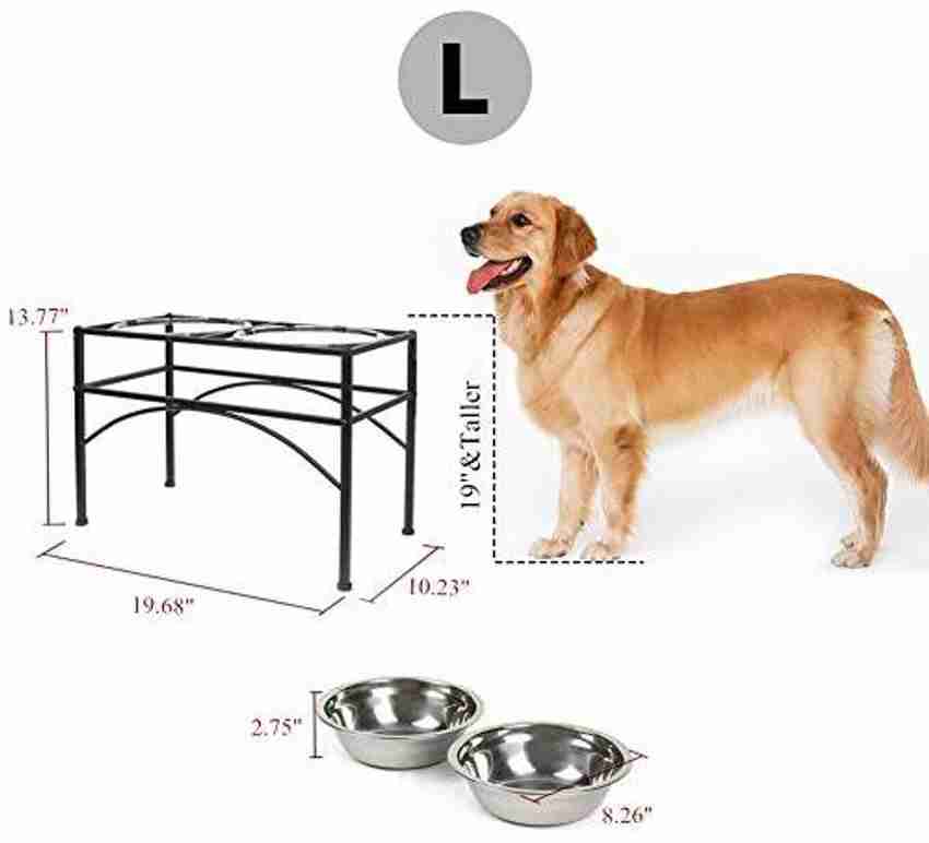 Dog food stand flipkart sale