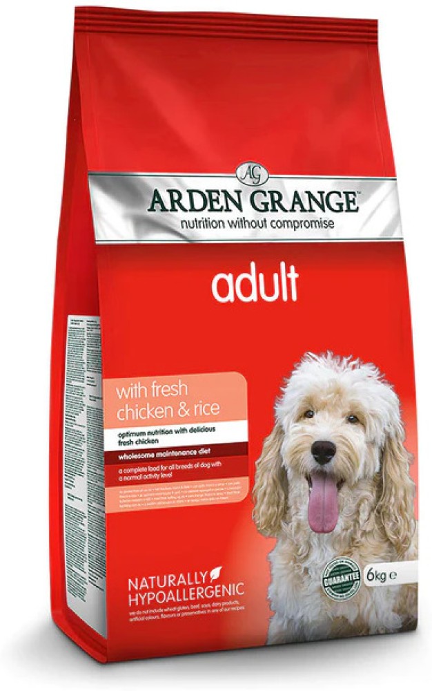 Arden Grange Adult with Fresh Chicken and Rice 6Kg Chicken 6 kg Dry Adult Dog Food Price in India Buy Arden Grange Adult with Fresh Chicken and Rice 6Kg Chicken 6