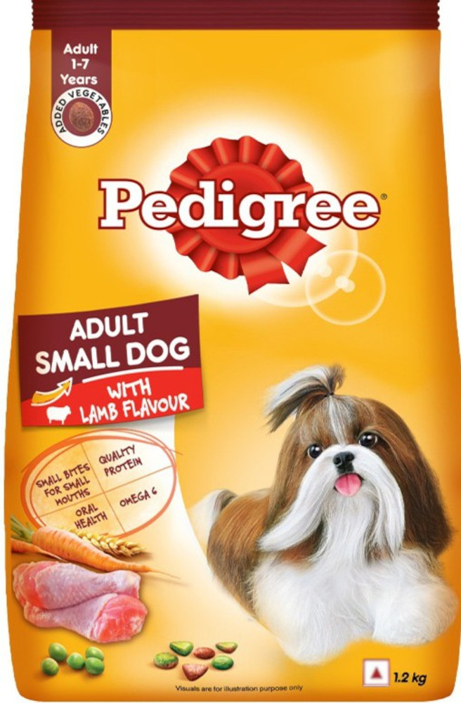 PEDIGREE Small Lamb 1.2 kg Dry Adult Dog Food
