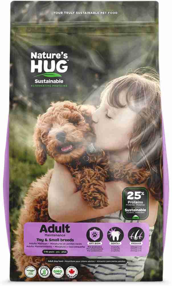 Nature's Hug Adult Maintenance Toy & Small Breed Vegan Vegetable