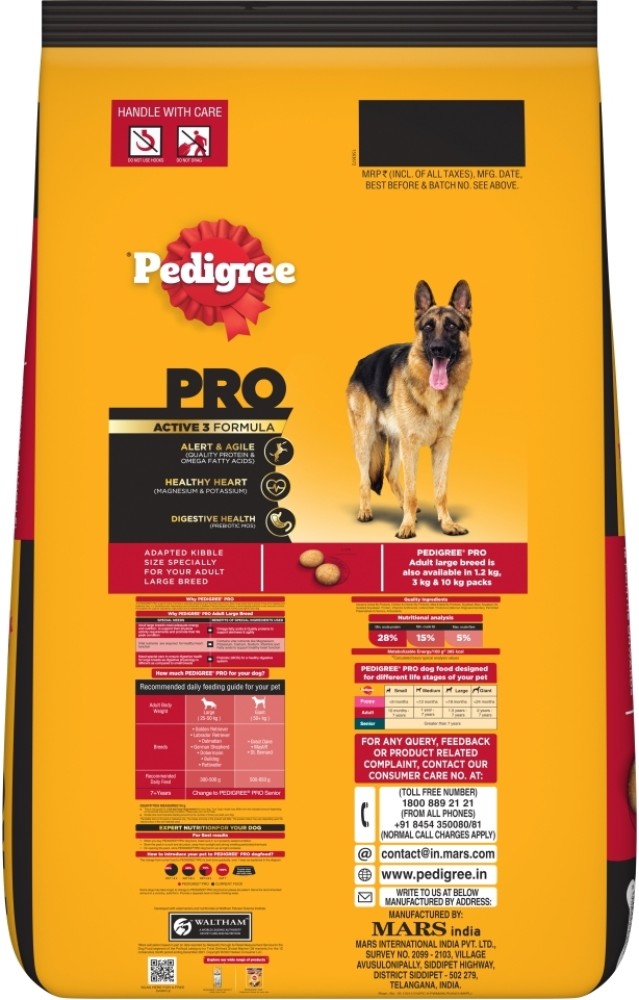 Pedigree active outlet senior