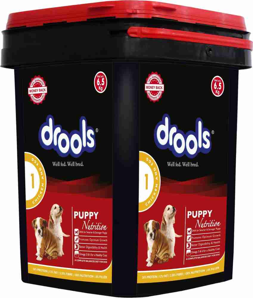 Drools dog food 2024 puppy chicken & egg