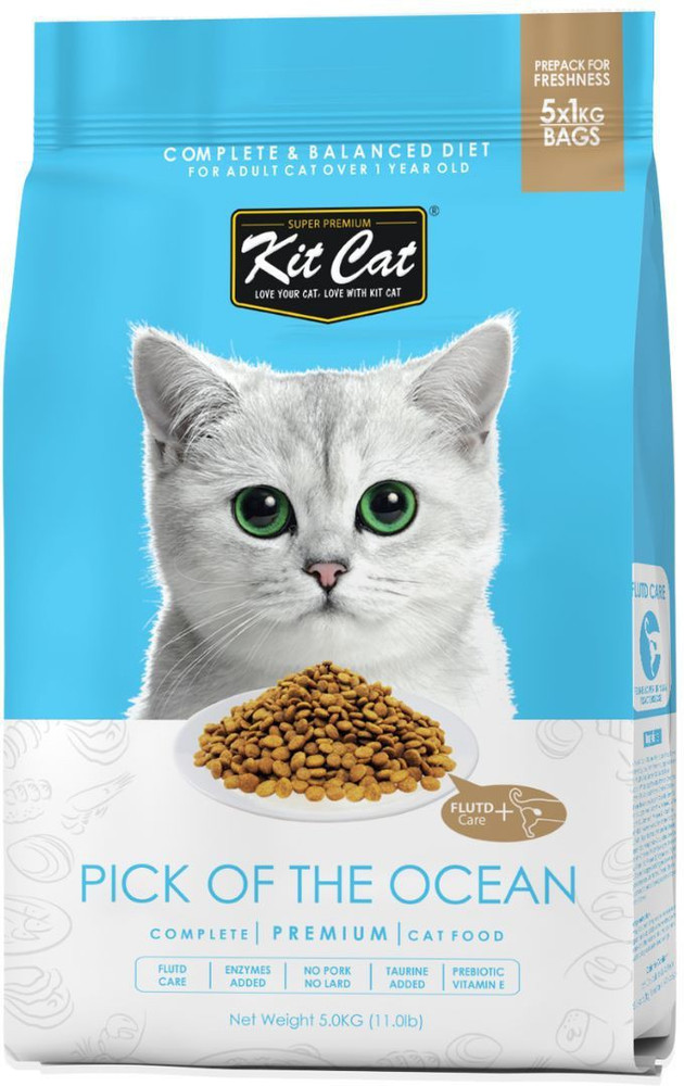 Kit Cat Premium Pick of the Ocean Fish 5 kg Dry Adult Cat Food Price in India Buy Kit Cat Premium Pick of the Ocean Fish 5 kg Dry Adult Cat