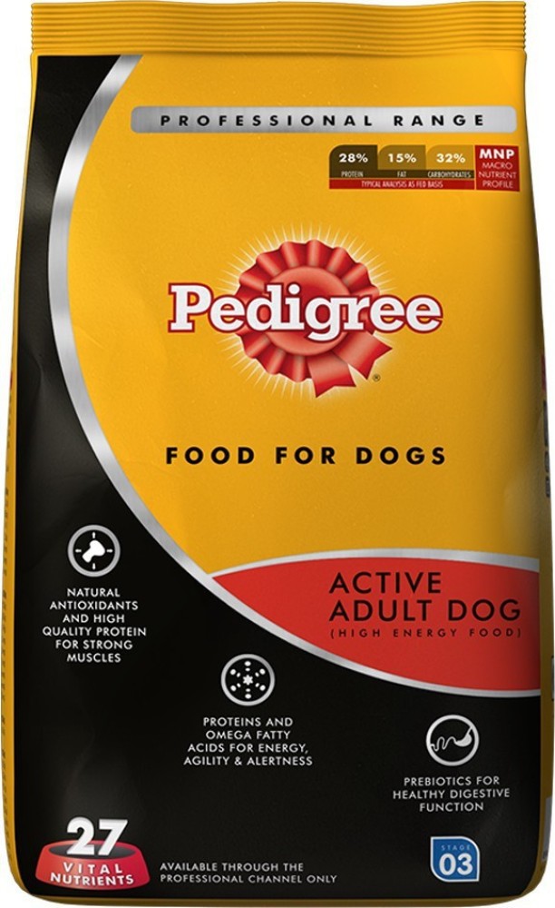 Pedigree active hotsell dog food