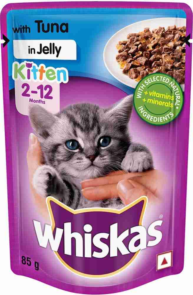 Whiskas Kitten 2 12 months Tuna 1.02 kg 12x0.09 kg Wet New