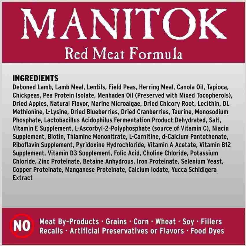 Manitok red meat formula top