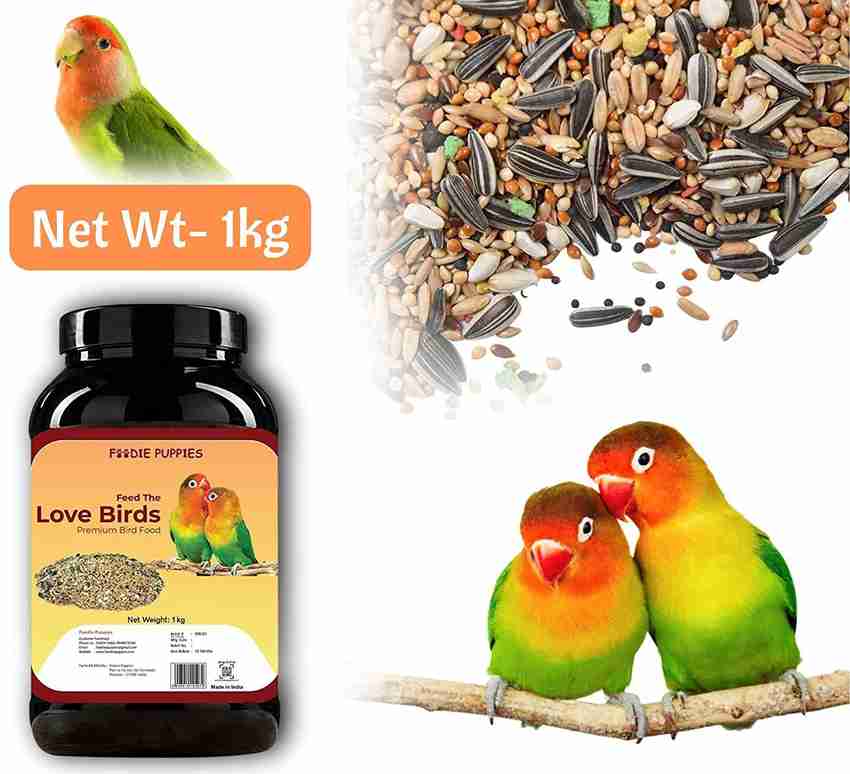 Lovebird food sale