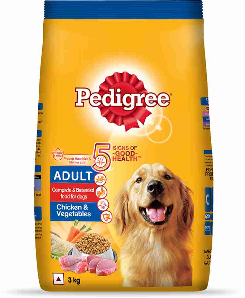 Pedigree hot sale veg 3kg