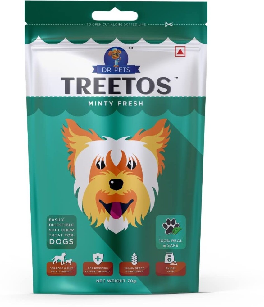 Minty store dog chews