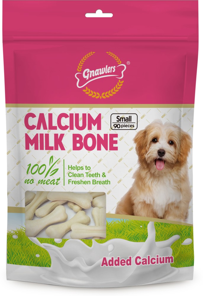 Gnawlers calcium clearance milk bone small