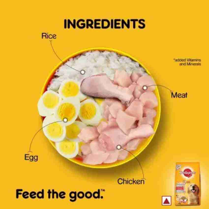 Pedigree chicken shop egg and rice