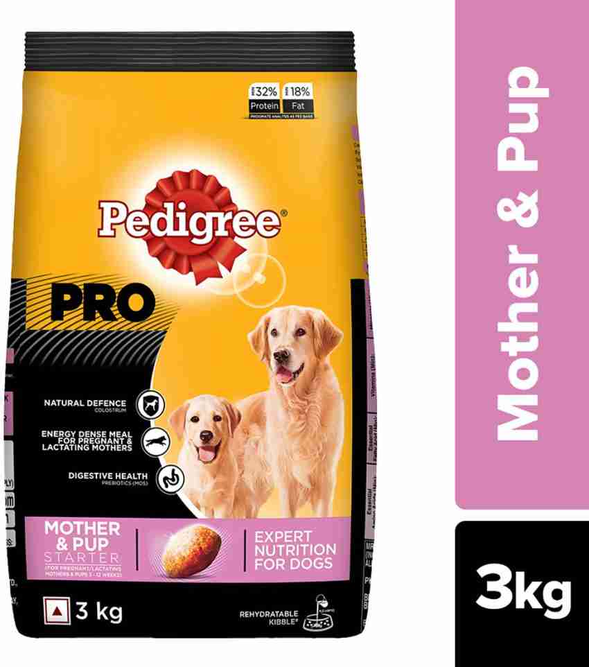 Pedigree starter dog food hotsell