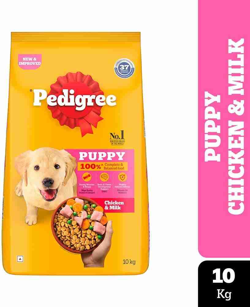 Pedigree puppy meat and milk 20kg dog food hotsell