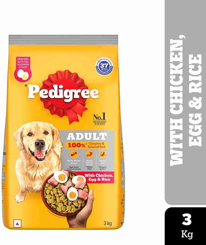 Pedigree 3kg price best sale