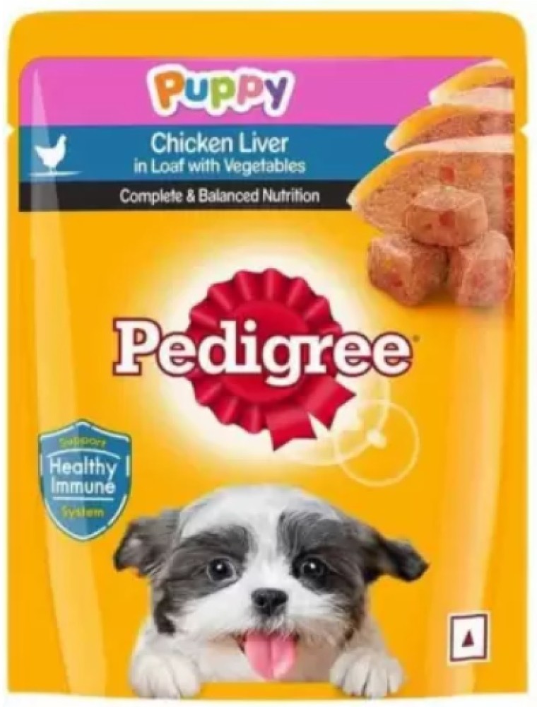 PEDIGREE 4 KG CHICKEN BUISCUIT WITH 1 GRAVY Chicken Liver 4 kg 2x2 kg Dry New Born Dog Food Price in India Buy PEDIGREE 4 KG CHICKEN BUISCUIT WITH 1 GRAVY