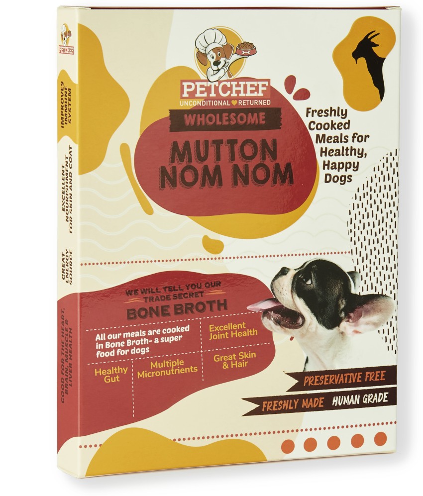 PETCHEF Dog Food Wholesome Mutton Wet Dog Food for Adult and