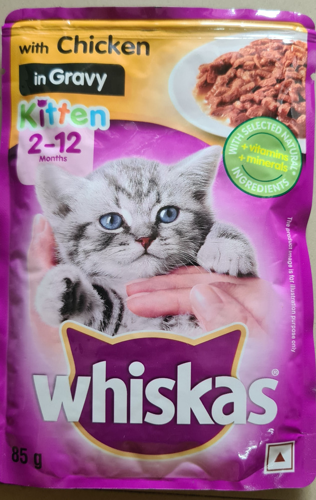 Whiskas outlet kitten gravy