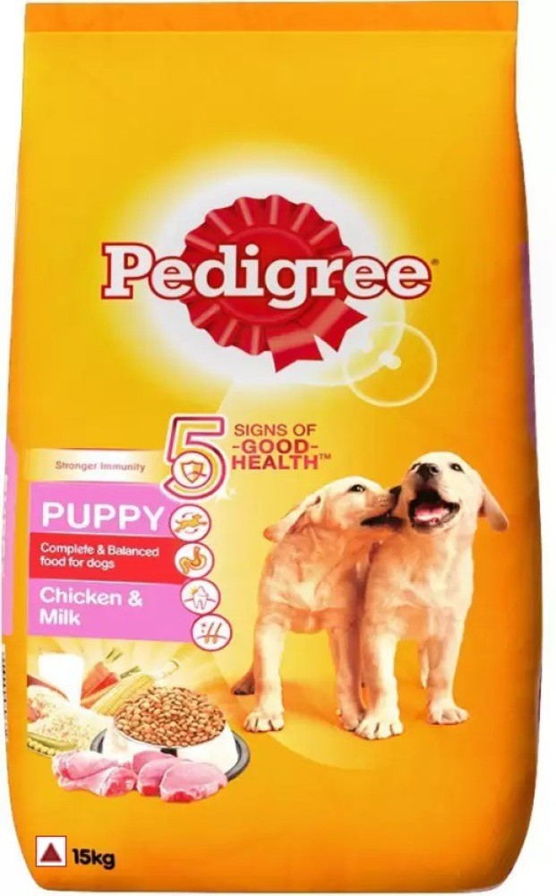 Pedigree chicken on sale and milk 15kg