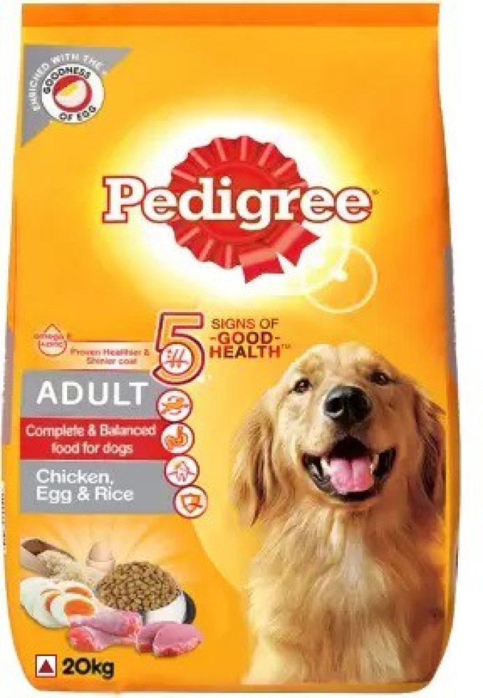 PEDIGREE High Protein Variant Egg Rice Chicken Egg Rice 20 kg