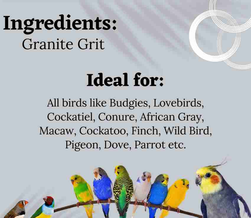 Foodie Puppies Mineral Grit for Birds 400g Superior Digestion
