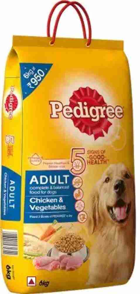 Pedigree 6kg on sale price