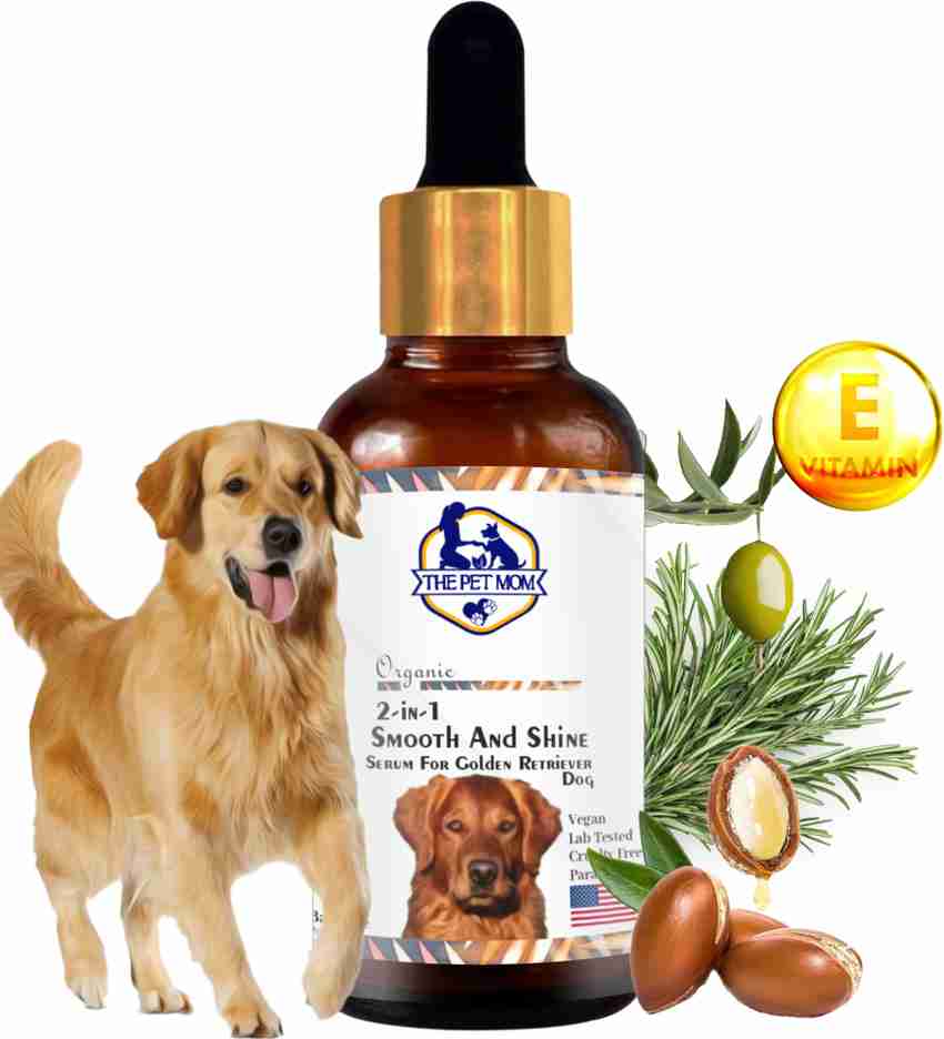 THE PET MOM 2 In 1 Smooth Shine Dog Serum For Labrador Golden Retriever Dog Silky Smooth Pet Hair Styling Price in India Buy THE PET MOM 2 In 1