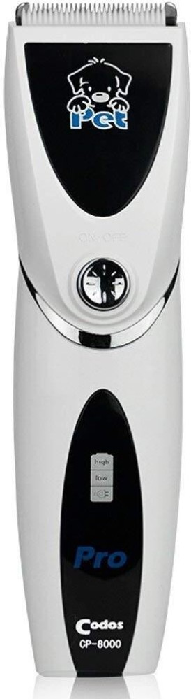 Codos CP 8000 White Black Pet Hair Trimmer Price in India Buy Codos CP 8000 White Black Pet Hair Trimmer online at Flipkart