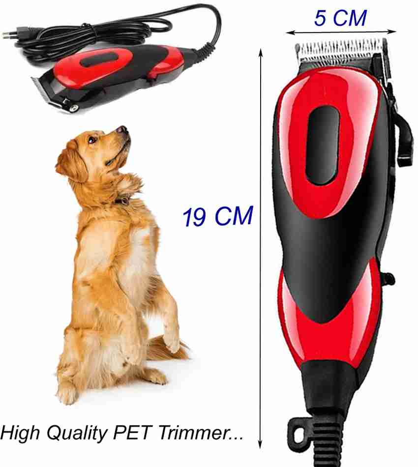 APRO New Best Good Quality High Power Wired Direct Electric Dog animal for pet Red Black Pet Hair Trimmer Price in India Buy APRO New Best Good Quality High Power Wired